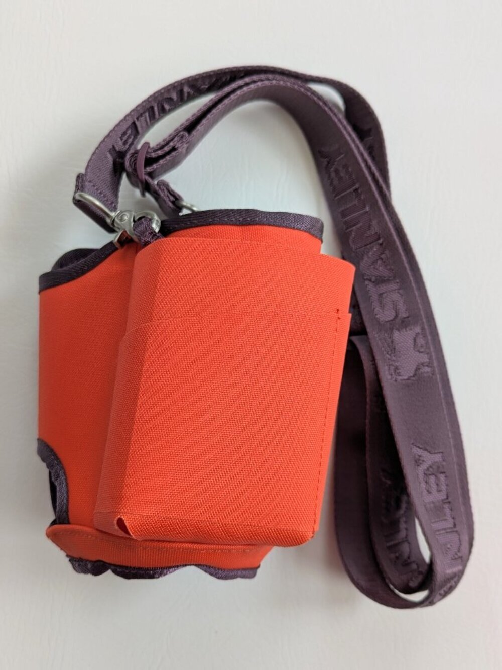 Stanley All Day 40oz Quencher Carry-All Orange And Purple - Picture 3 of 5